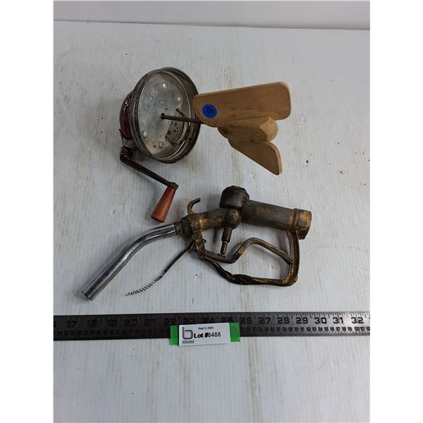Vintage Bayco Gas Pump Handle, Butter Churn