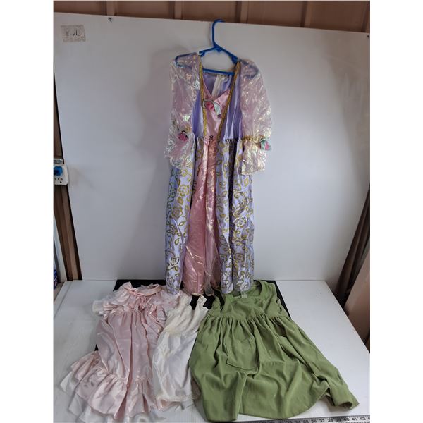 (4) Girl's Dresses - Sizes 4-8 Approx