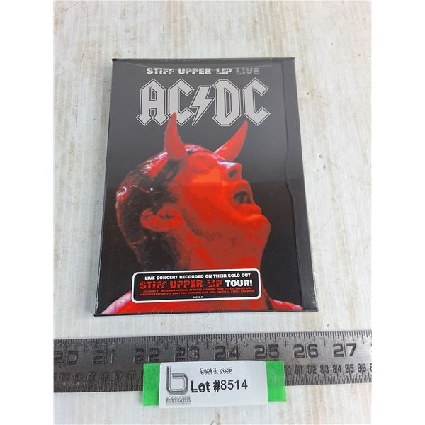 NIB AC/DC "Stiff Upper Lip" Live Concert DVD
