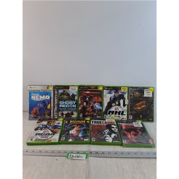 Xbox Games - Lord of the Rings, NHL, Terminator, Etc