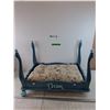 Image 1 : Blue Dog Bed Small Repurposed End Table As-Is No Shipping