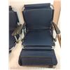 Image 4 : (2) Blue Stadium Folding Seats In Large Bag