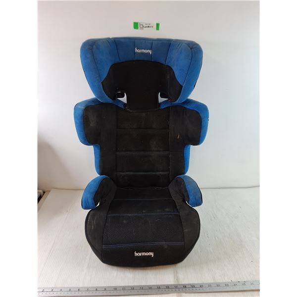 Harmony Dreamtime Deluxe High-Back Booster Car Seat Royal Blue, Pickup Only