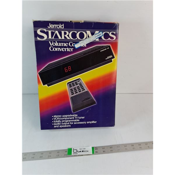 Jarrod Starcom Volume Control Converter Powers On