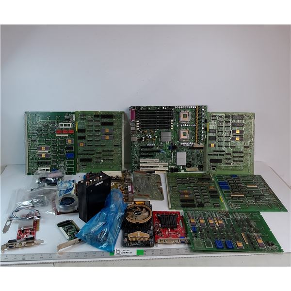 Computer Hardware- Motherboards, Circuit boards, Graphics Cards