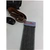 Image 3 : Studio Microphone Appears NIB, (2) Zumba Waist Belts, HP Mouse, Toiletries Bag, Misc