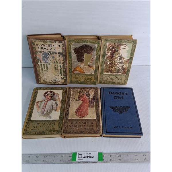 (6) Books By Mrs. L.T Meade