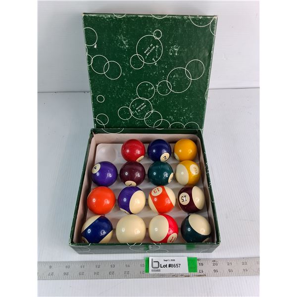 Billiard Balls As Is