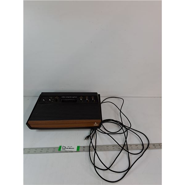 Atari Video Computer System 13.5"x9"x4" Untested