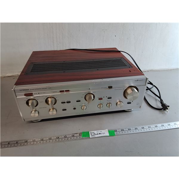 Luxman L-525 Stereo Integrated Amplifier- Powers On, Can't Ship