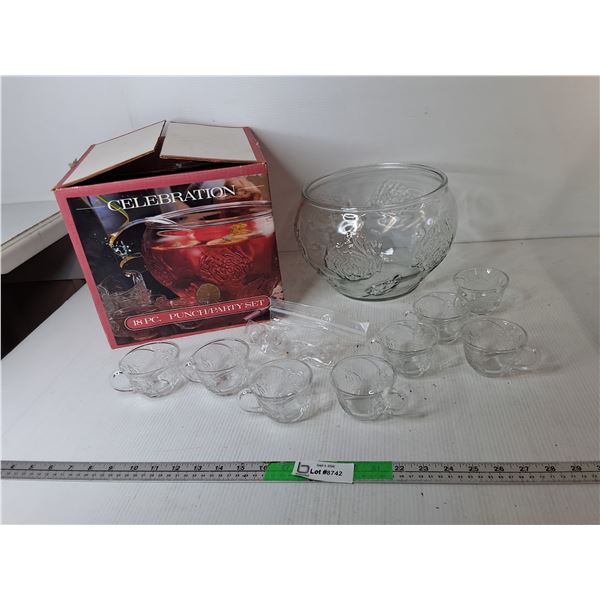 Celebration Glass Punch Set