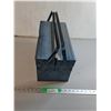 Image 1 : Metal Foldout Tool/Tacklebox 16.75" x 8.5" x 8.5"- Can't Ship