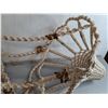 Image 2 : Macrame Ceiling Lamp/Plant Holder- As Is, Can't Ship