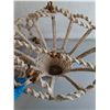 Image 4 : Macrame Ceiling Lamp/Plant Holder- As Is, Can't Ship