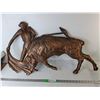Image 1 : Plastic Bull Fighter Wall Decor 34" x 20.5"- Can't Ship
