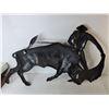 Image 2 : Plastic Bull Fighter Wall Decor 34" x 20.5"- Can't Ship