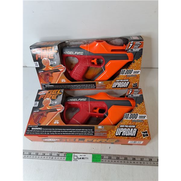(2) Nerf Pro Gel Fire Guns- NIB