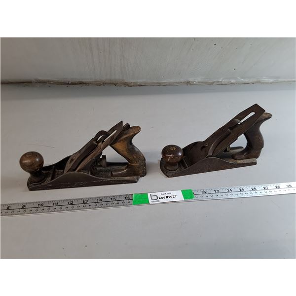 (2) Approx. 9" Hand Planes