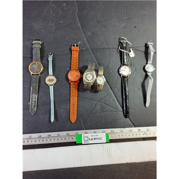 (7) Watches - Ecosse, ACO, Milan, Accutime, RBC