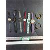 Image 1 : (8) Watches - Timex, Micronta, HongC, TimeZone