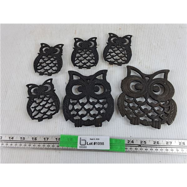 Vintage Cast Iron Own Trivets
