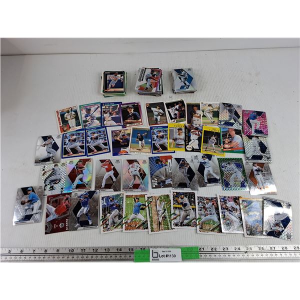 Assorted Baseball Trading Cards - Topps, O Pee Chee, Score 91, CANNOT AUTHENTICATE
