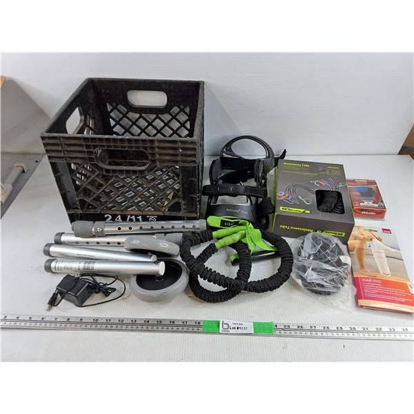 Milk Crate, Resistance Tubes Elbow Sleeve, Walker Wheels, Compression Garment, Misc, Pickup Only