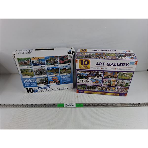 Assorted Jig Saw Puzzles - As Is
