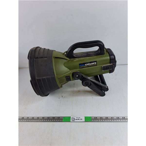 Cyclops 18 Million Candlepower Flashlight - As Is
