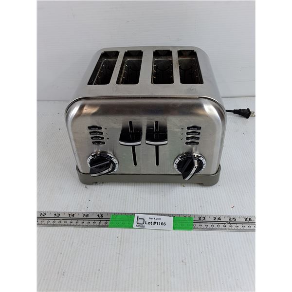 4 Slot Toaster - Powers On, As Is