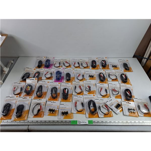 Chateau TV/Stereo Plugs, Splitter, Cables & Y Adapters - New