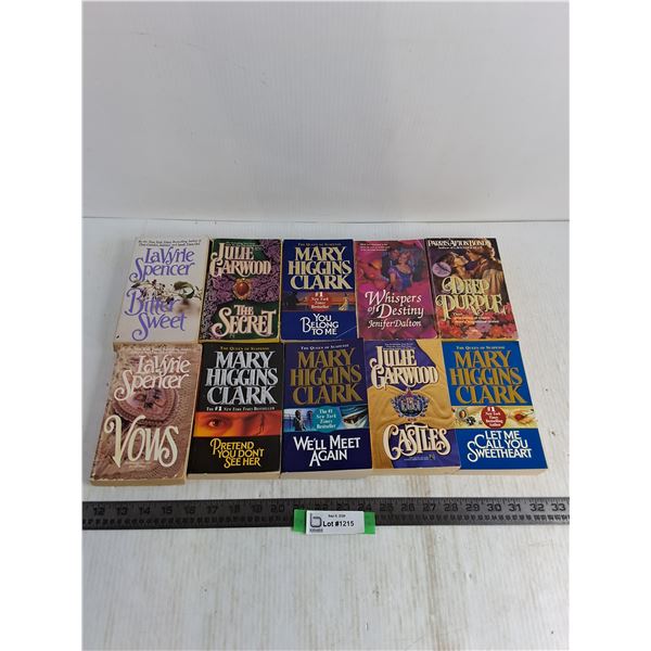 (10) Paperback Romance Novels