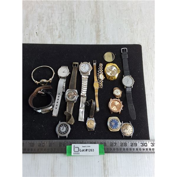 (15) Assorted Wrist Watches