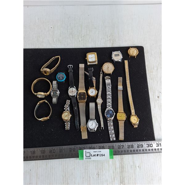 (18) Assorted Wrist Watches