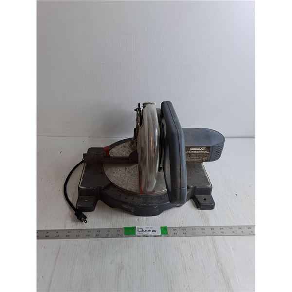PowerXT 8-1/4" Compound Mitre Saw With Laser As Is