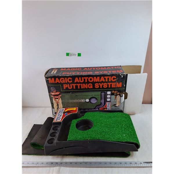 Magic Automatic Putting System Mini Golf Mechanism As-Is