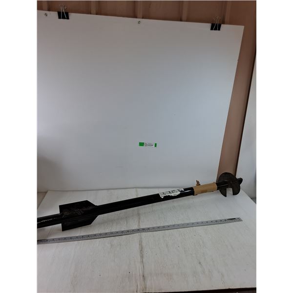**Black Ground Screw Auger Shaft No Shipping