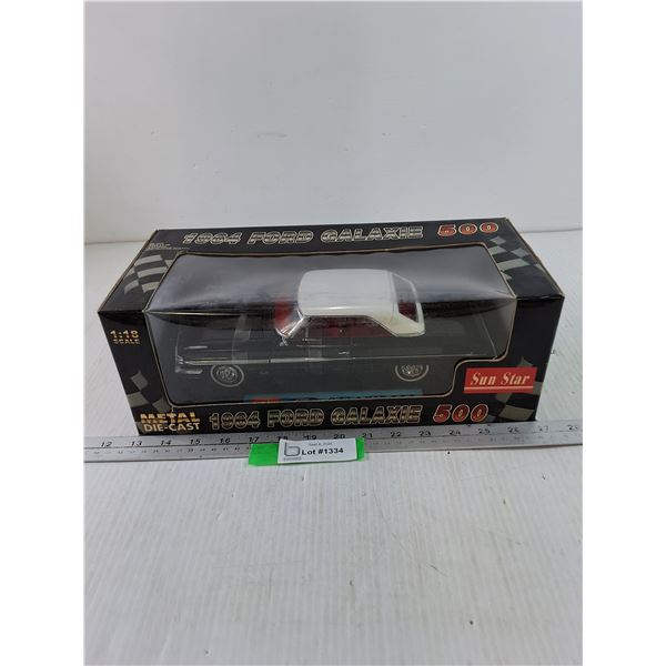 Sun Star 1964 Ford Galaxie 500 Approximately 1:18 Miniature Car In Box