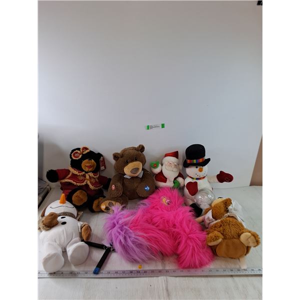 Assorted Singing Dancing Toys and String Puppet Bird, only Bear & Snowman Ball Work