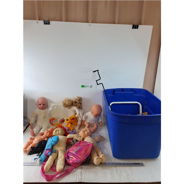 *Assorted Kids Toys, Dolls, Mr Potato Head Case, Dinosaur, Rat, Misc No Shipping