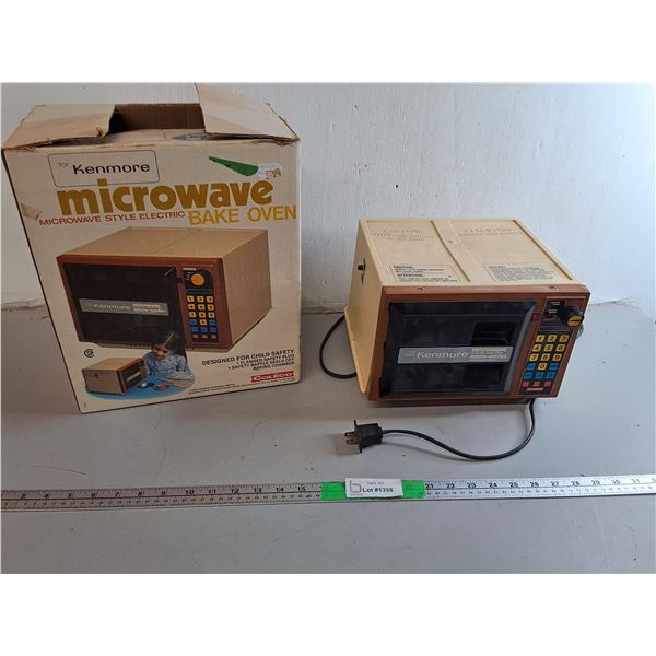 Vintage Kenmore Microwave Bake Oven- As Is, Can't Ship