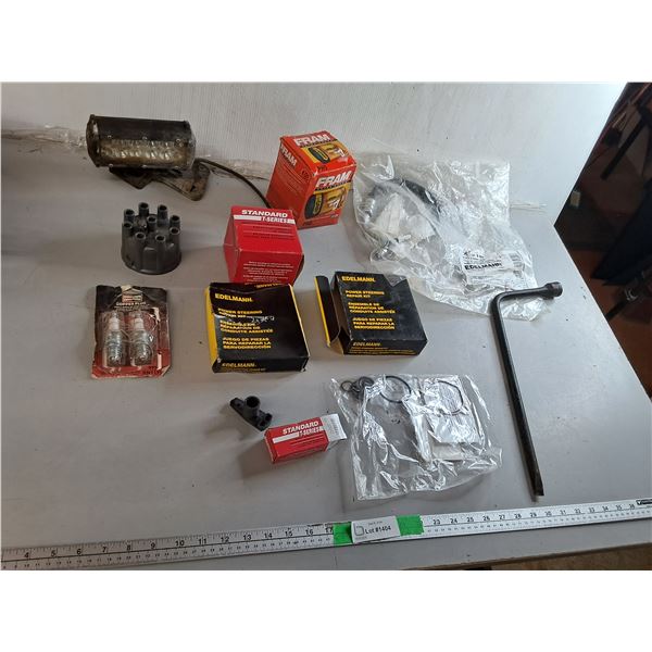 Power Steering Repair Kit, Power Steering Hose, Spark Plugs, Misc.