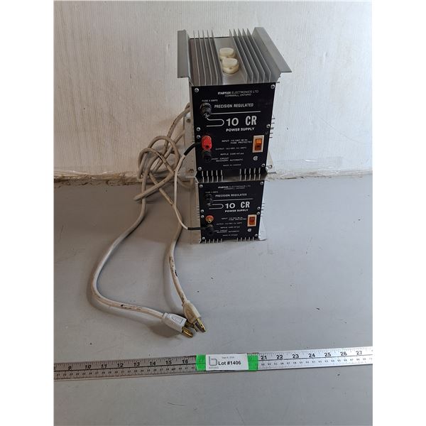 (2) Stabylex Precision Regulated Power Supply Units-Untested, Can't Ship