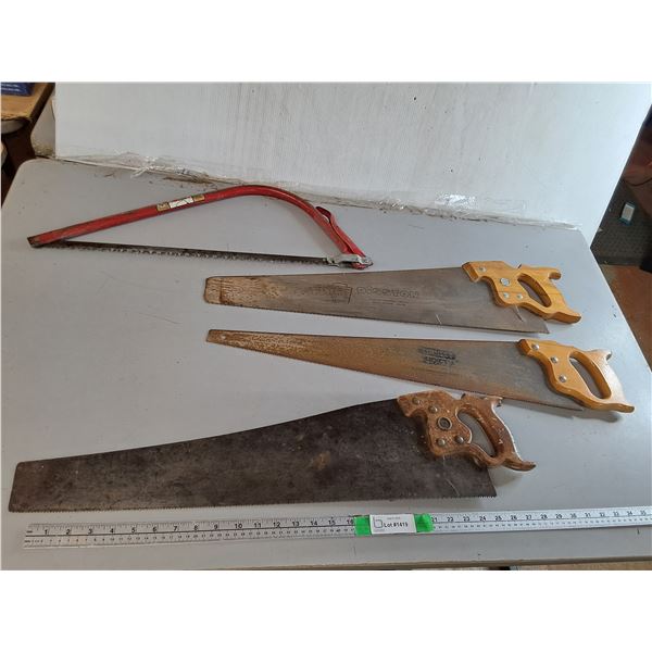 Bow & Hand Saws Up to 29.75"- Can't Ship