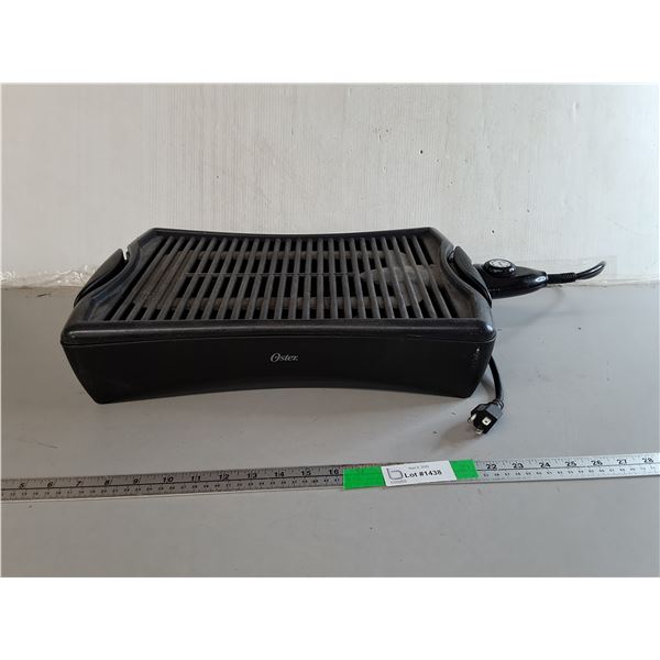 Oster Indoor Electric Grill- Powers On, Can't Ship