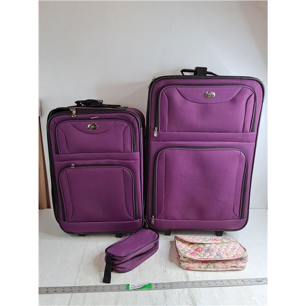 Suitcase Set Up To 25.5"x17.5"x8", Pickup Only