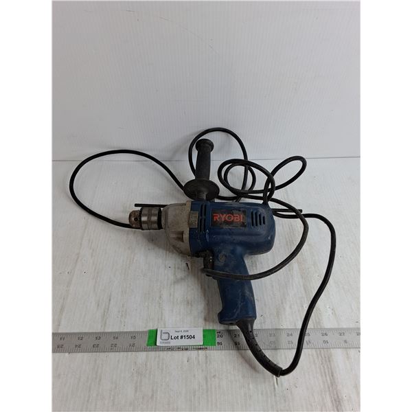Ryobi Power Drill Powers On
