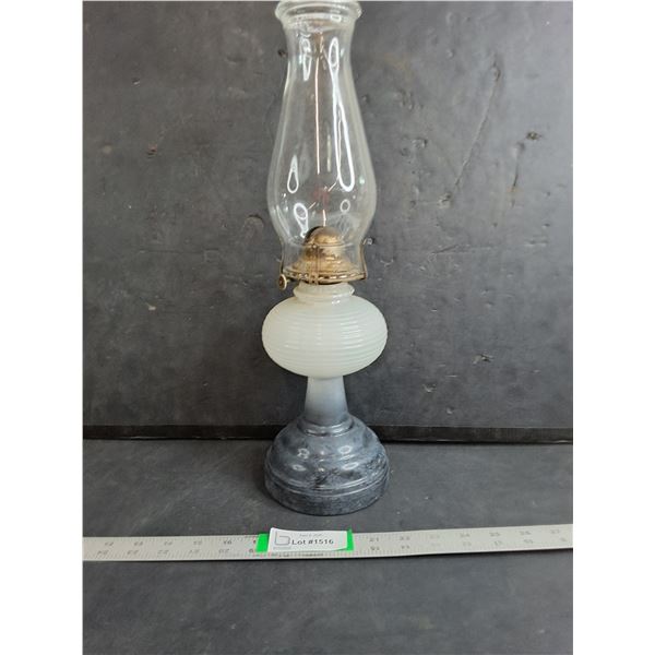 Glass kerosene Lamp 17"