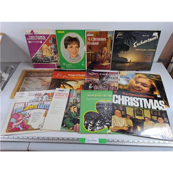 Assorted Vinyl Records - The Clancy Brothers, Ronnie Aldrich, Arthur Lyman, Misc