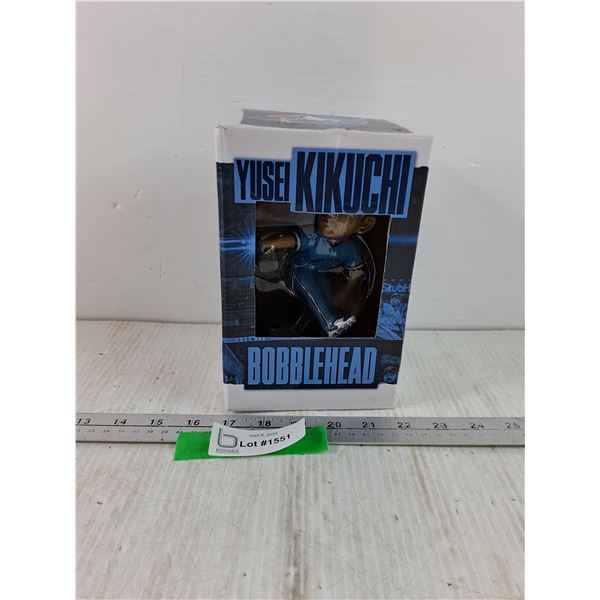 Yusei Kikuchi Blue Jay's MLB Baseball Bobblehead In Box